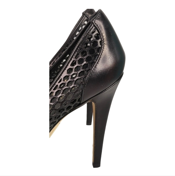 TAMARA MELON TEASE MESH POINT-TOE PUMPS SZ 37.5 NEW - Picture 5 of 15